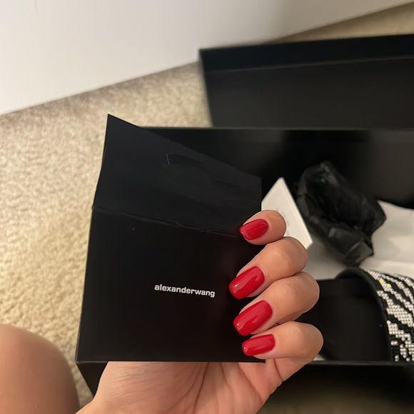 Alexander Wang kitten hills size 38 1/2 - Picture 7 of 10